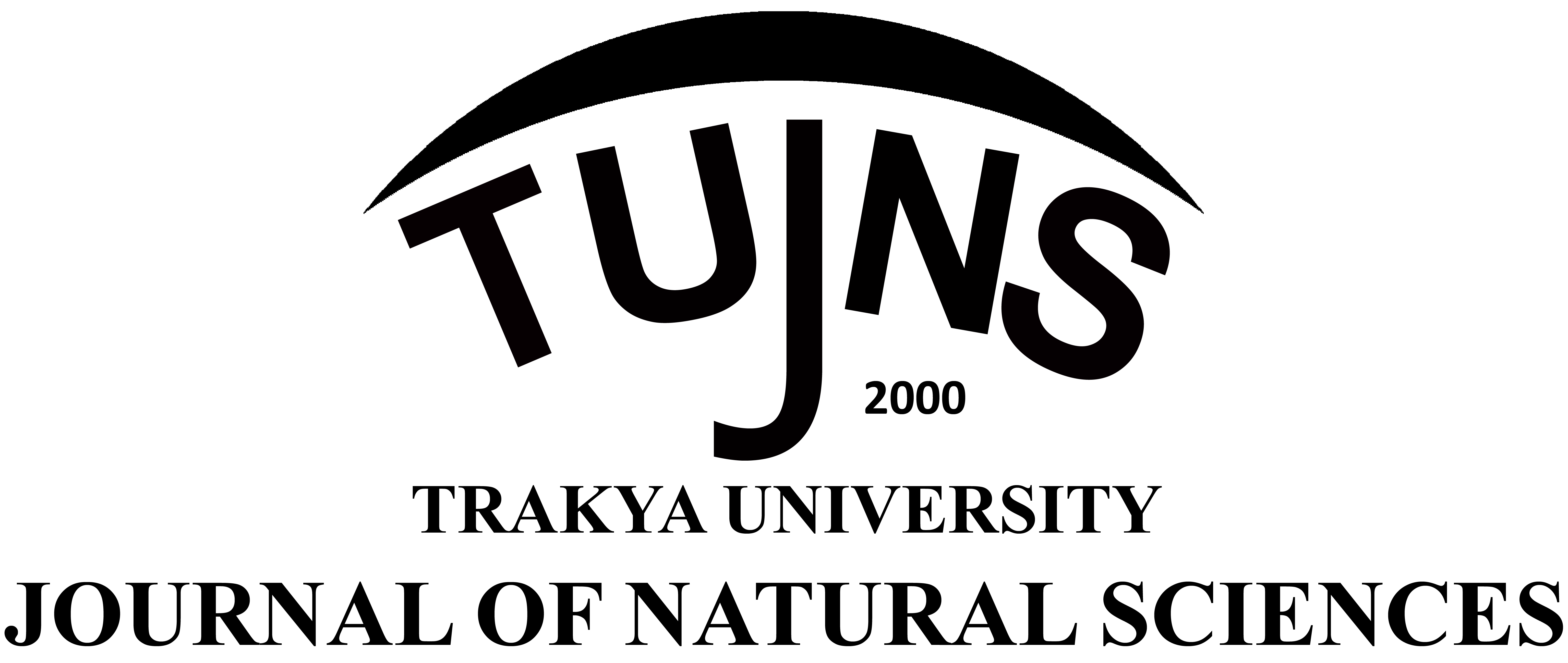 Trakya University Journal of Natural Sciences