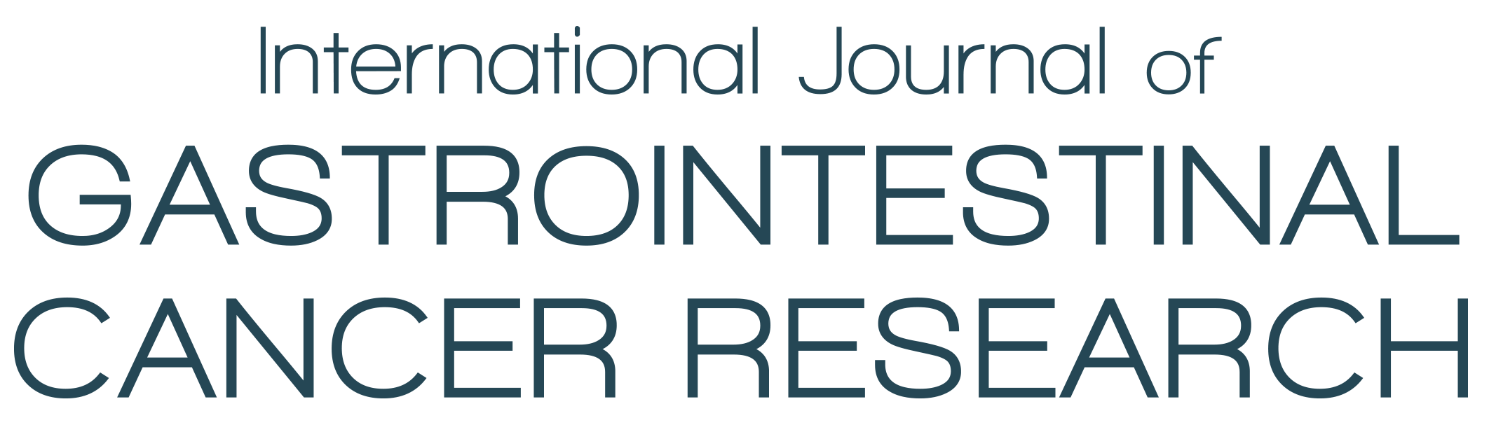 International Journal of Gastrointestinal Cancer Research