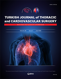 Turkish Journal of Thoracic and Cardiovascular Surgery
