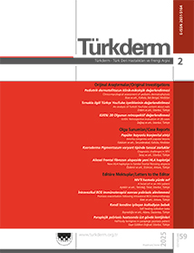 Turkderm-Turkish Archives of Dermatology and Venereology