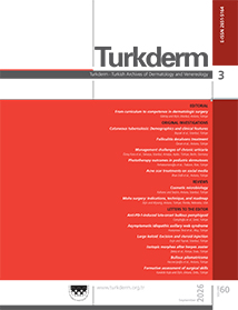 Turkderm-Turkish Archives of Dermatology and Venereology