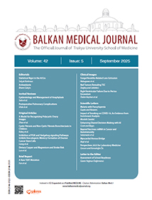 Balkan Medical Journal