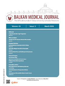 Balkan Medical Journal