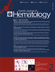 Turkish Journal of Hematology