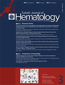 Turkish Journal of Hematology